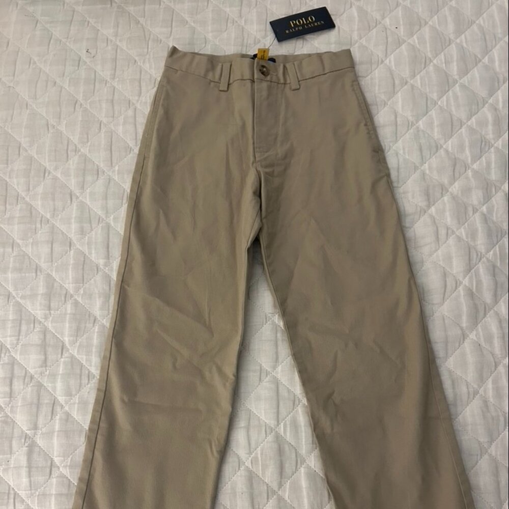RALPH LAUREN KHAKI PANTS | NWT | SIZE 7